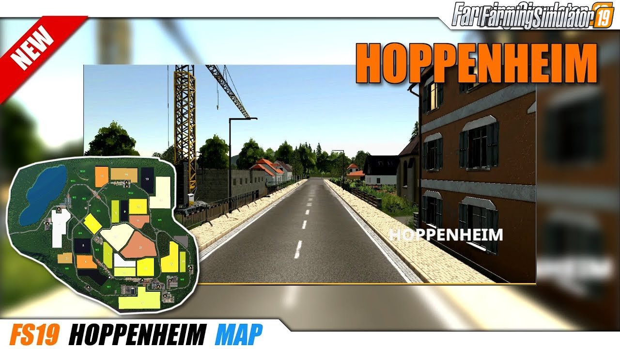 Hoppenheim Map v1.0 for FS19