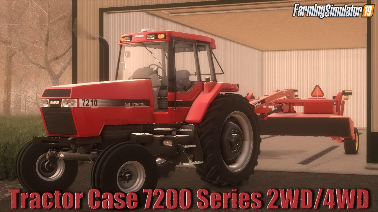 Tractor Case 7200 Series 2WD/4WD US v2.0 for FS19