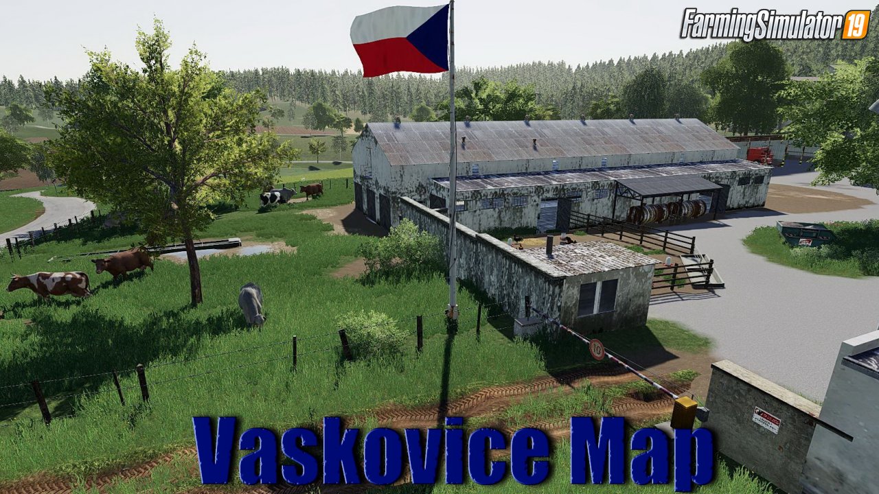 Vaskovice Map v3.0 for FS19