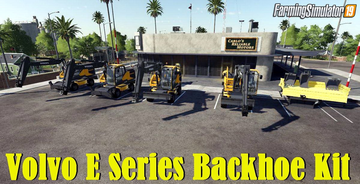 Volvo E Series Backhoe Kit v1.0 for FS19