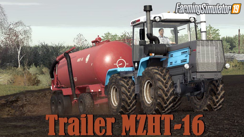 Trailer MZHT-16 v1.0 for FS19