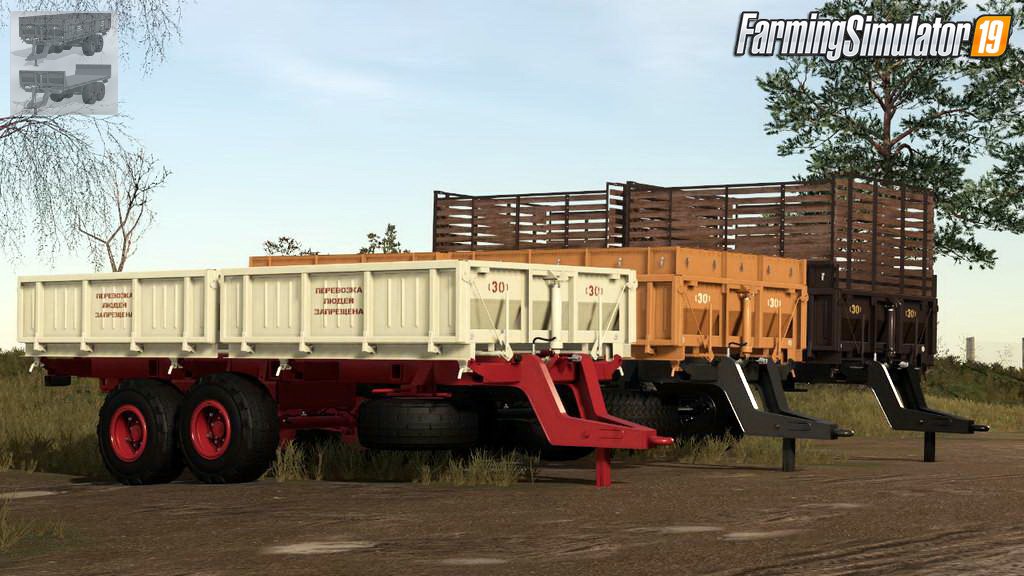 Trailer MMZ - 771B v1.0.0.3 for FS19