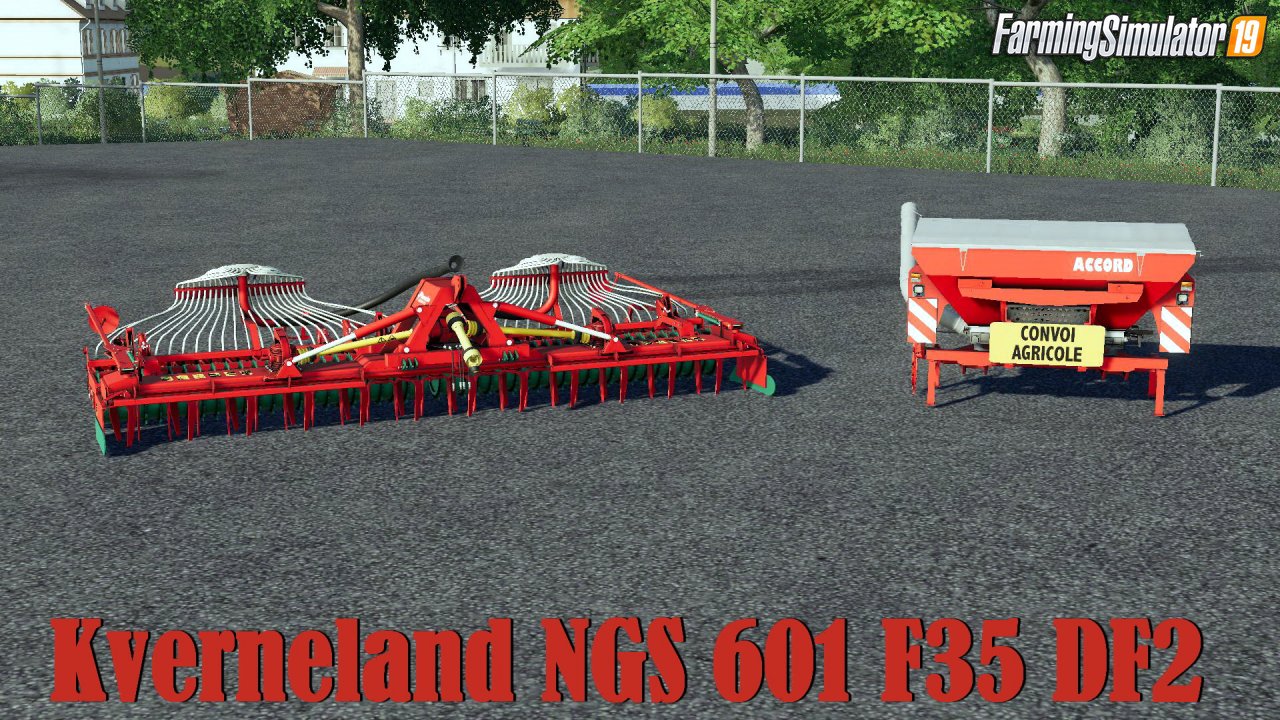 Kverneland NGS 601 F35 DF2 v1.0 for FS19
