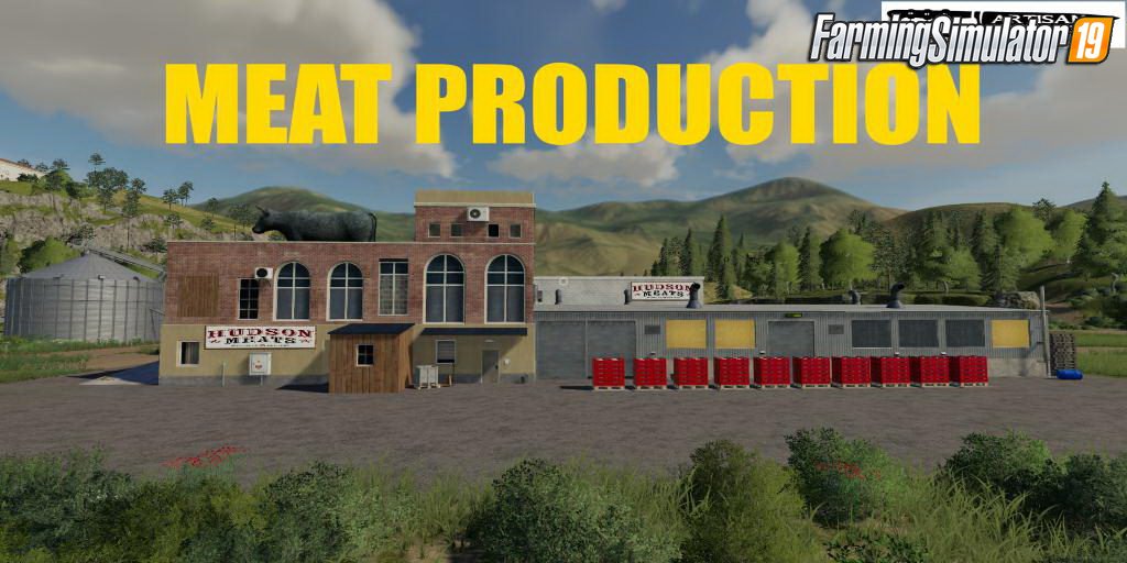 Meat Production v1.0 by TheSnake for FS19