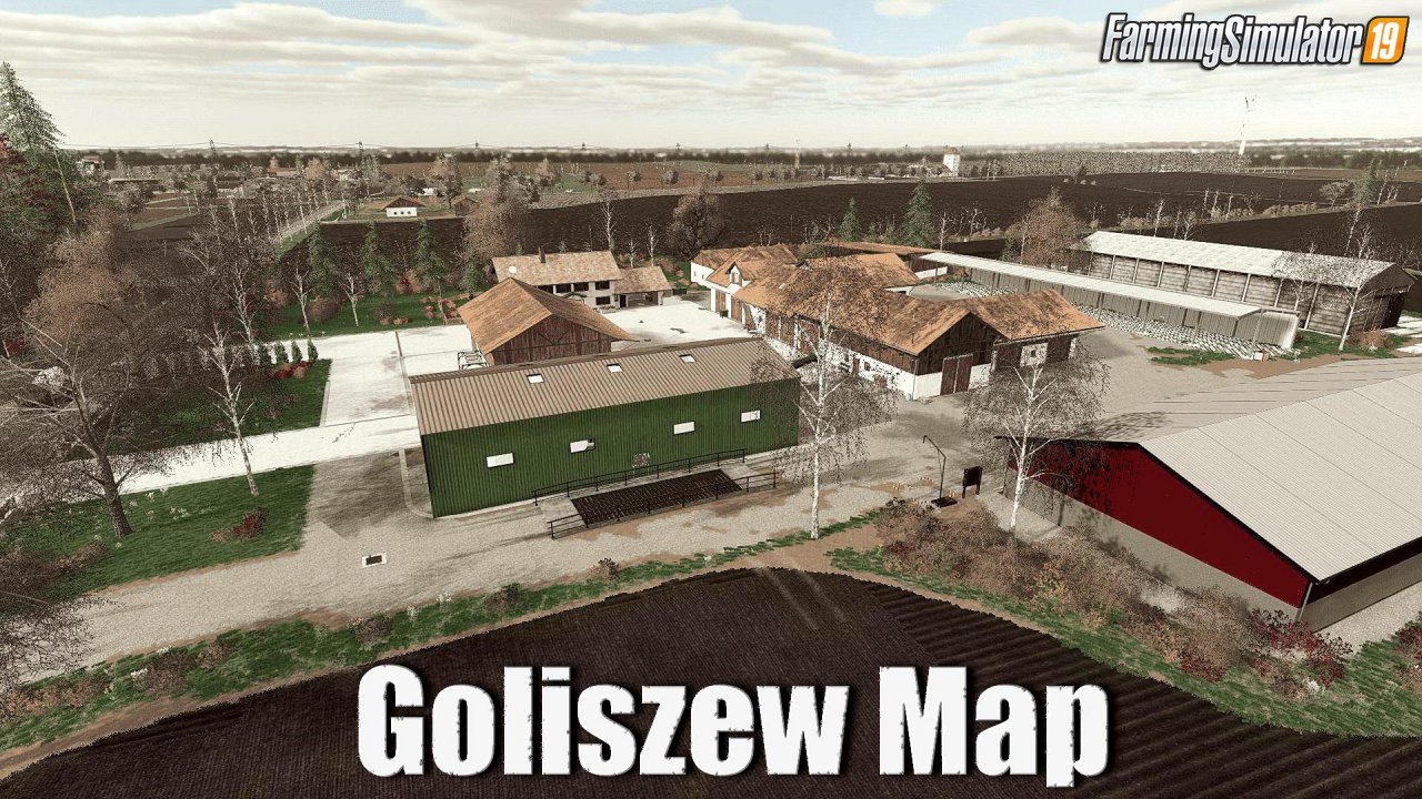 Goliszew Map v3.0.3 for FS19