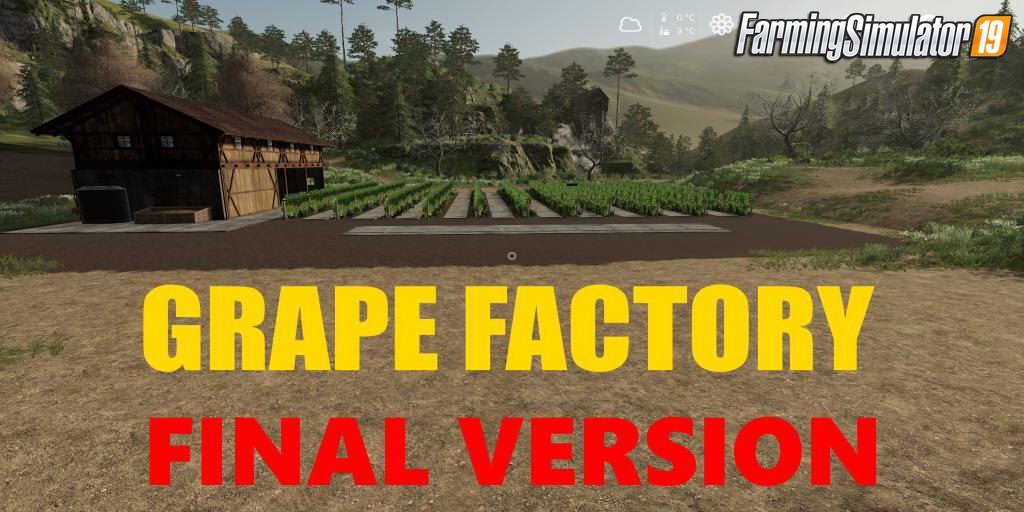 Grape Production v1.0 for FS19