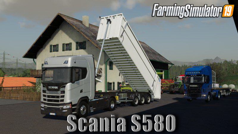 Scania S580 v1.0 for FS19