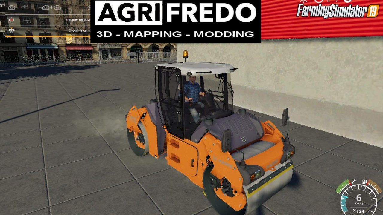 Compactor Hamm-HD v1.0 for FS19