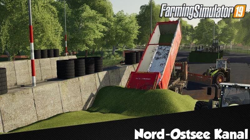 Nord-Ostsee Kanal Map v1.0 for FS19