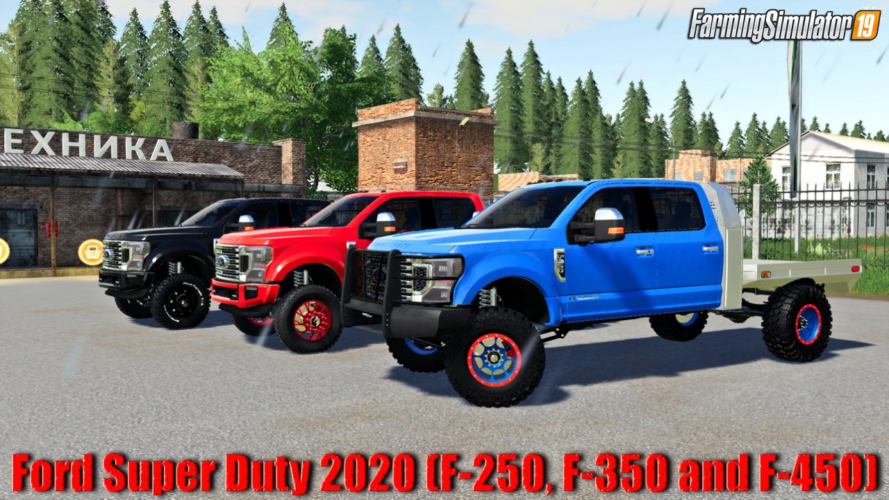 Ford Super Duty 2020 (F-250, F-350 and F-450) v1.0 for FS19