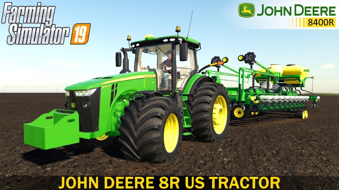 John Deere 8R US - Farming Simulator 19