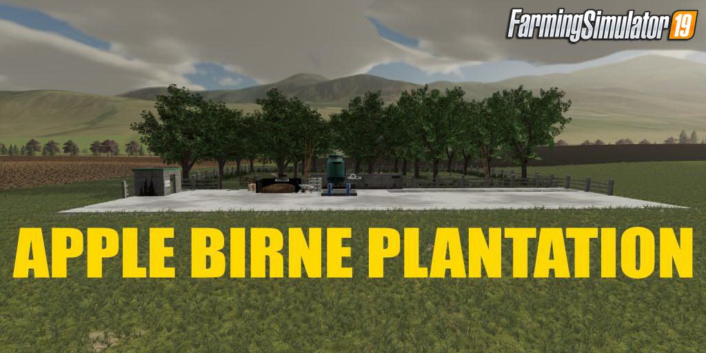 Apple Birne Plantation v1.0 for FS19