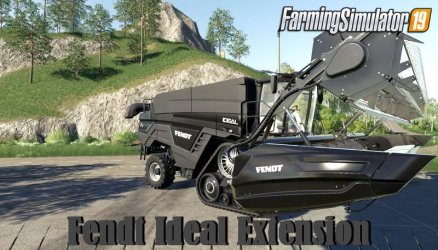 Combine Fendt Ideal Extension v1.5.0.7 for FS19