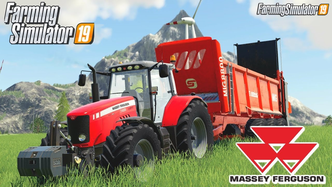 Tractor Massey Ferguson 7400 v2.0 for FS19