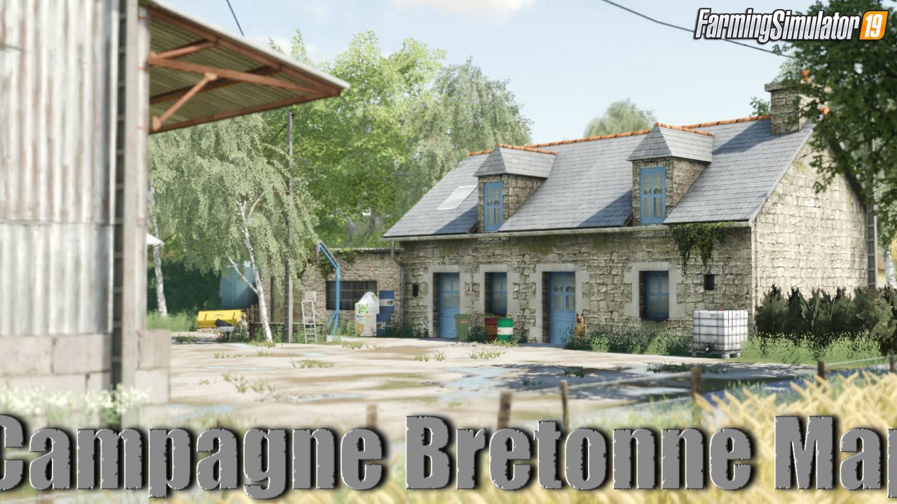 Campagne Bretonne Map v2.0 for FS19