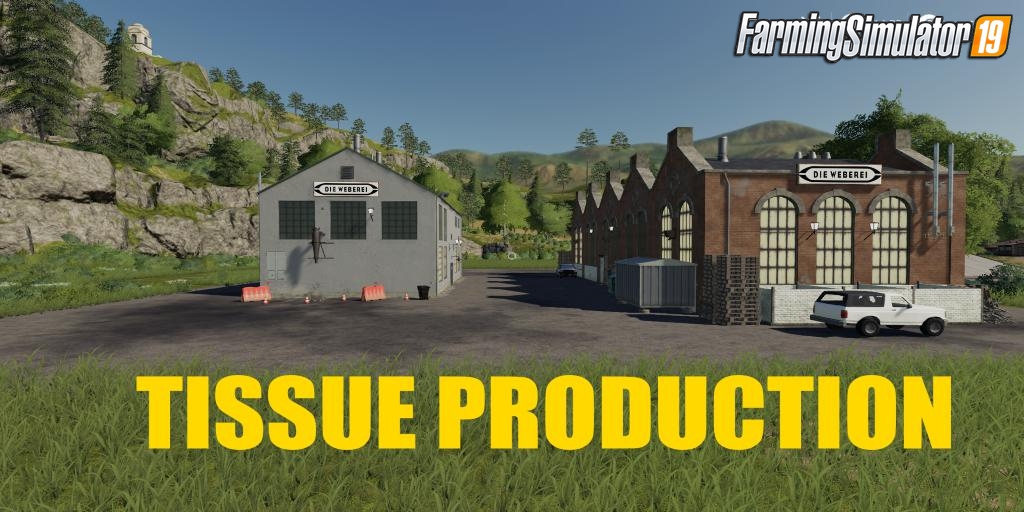 Tissue Production v1.0.5 for FS19