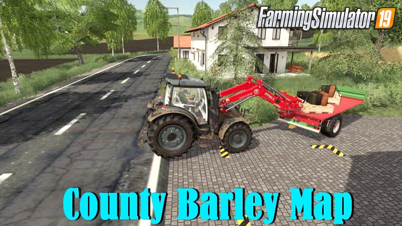 County Barley Map v2.0 for FS19