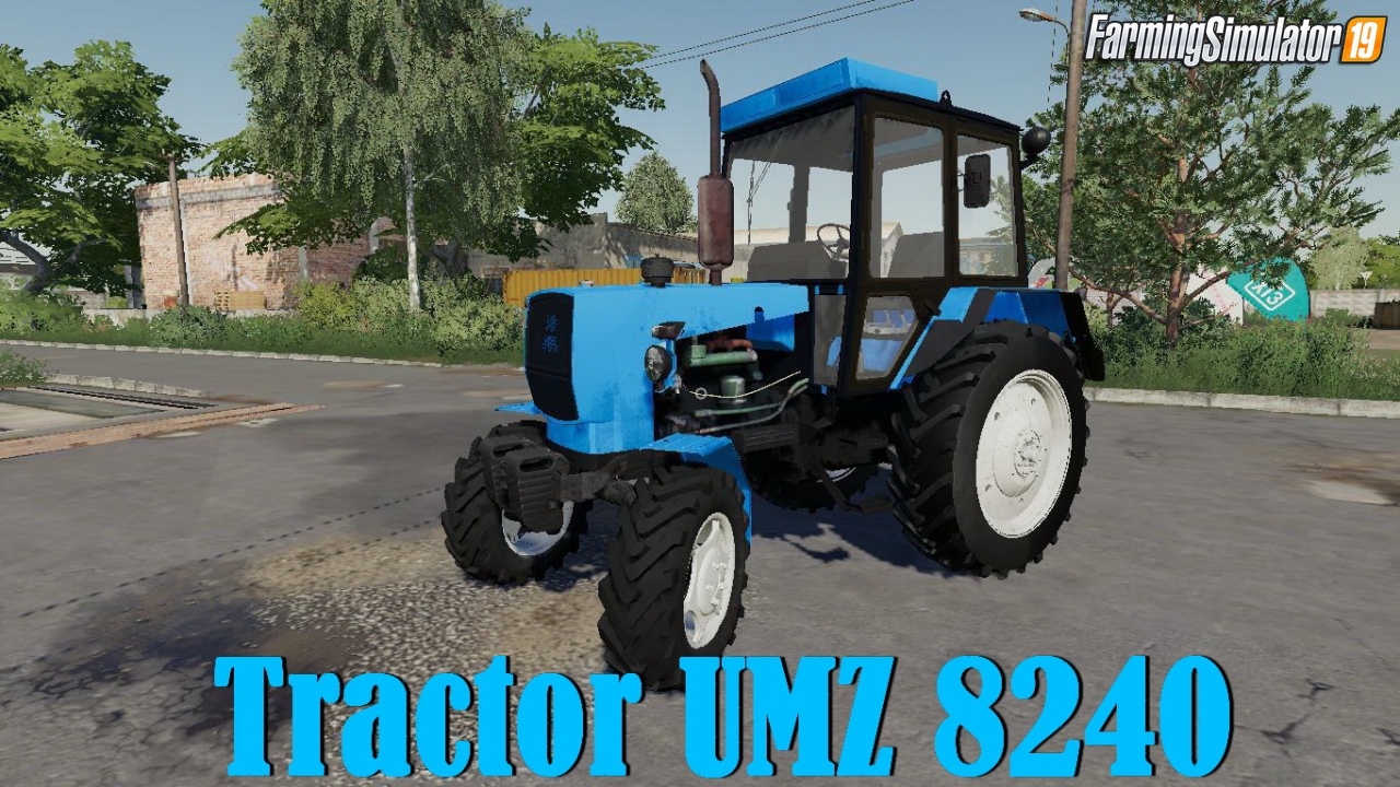 Tractor UMZ 8240 v2.0 for FS19