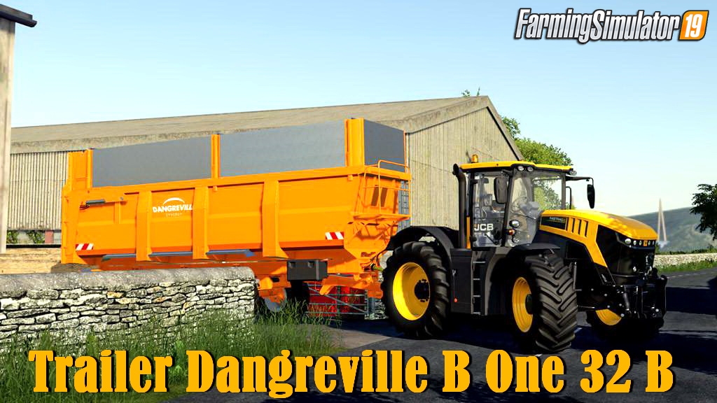 Trailer Dangreville B One 32 B v2.0.0.2 for FS19
