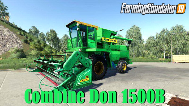 Combine Don 1500B v1.0 for FS19