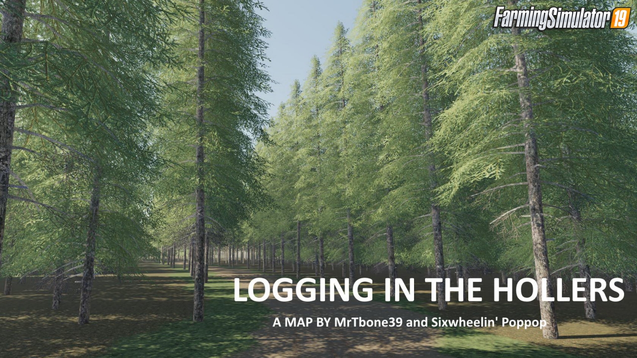 Logging In The Hollers Map v1.0 for FS19