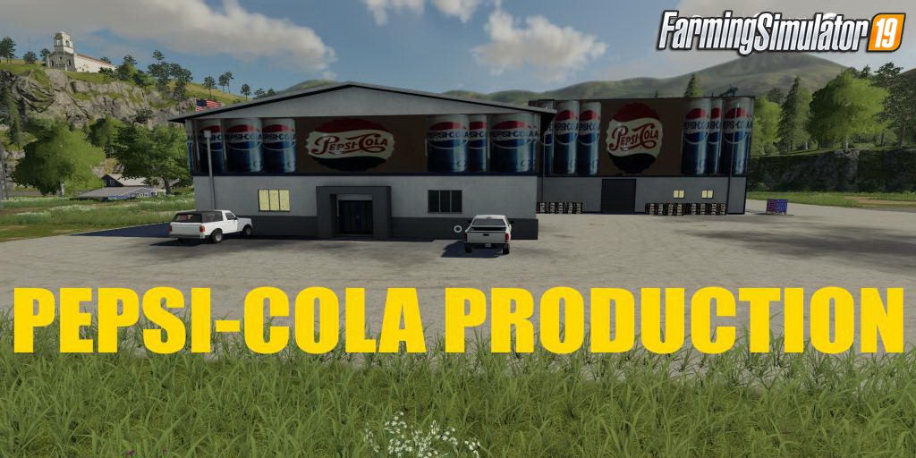 Pepsi-Cola Production v1.0 by TheSnake for FS19