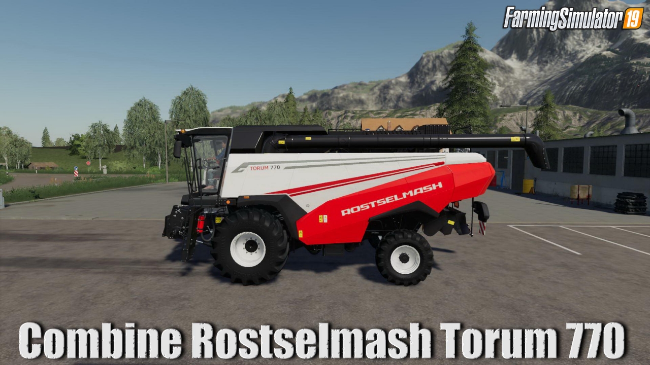 Combine Rostselmash Torum 770 v1.0 for FS19