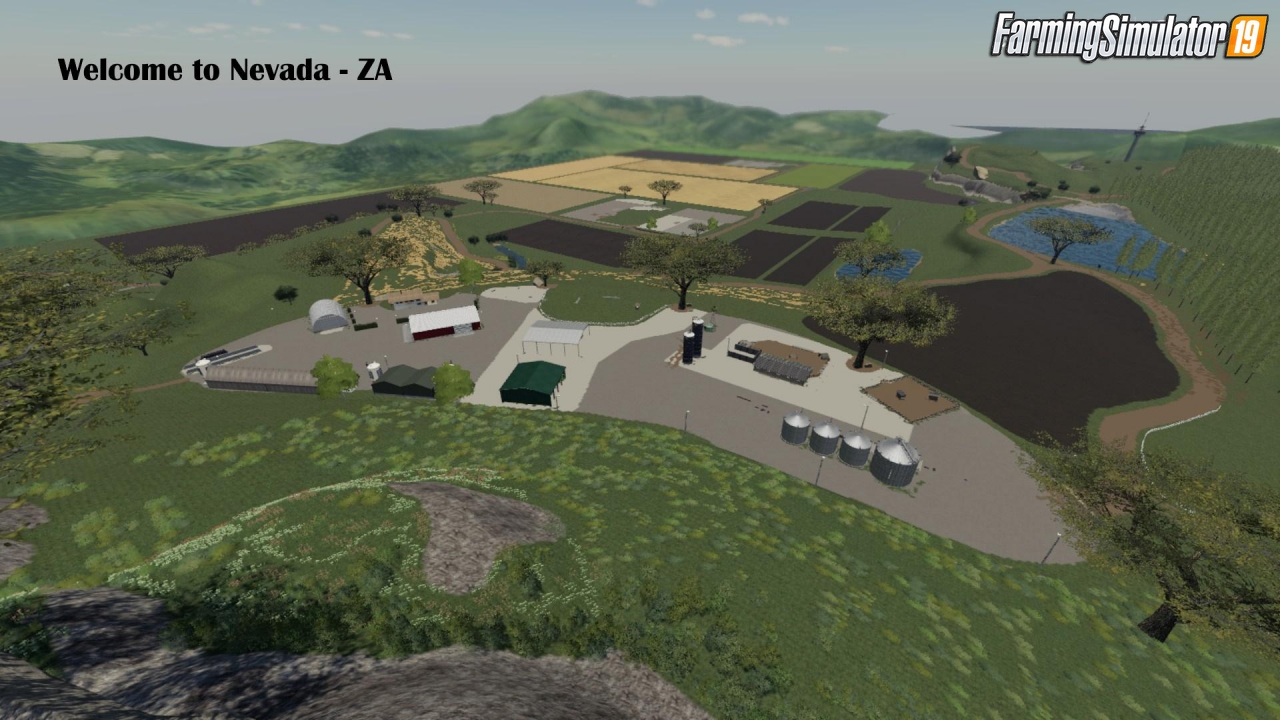 Nevada-ZA Map v0.0.5 for FS19