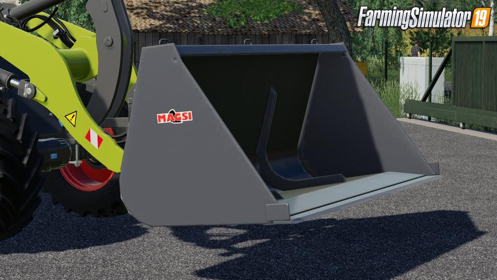 Magsi Wheelloader Shovel v1.0 for FS19