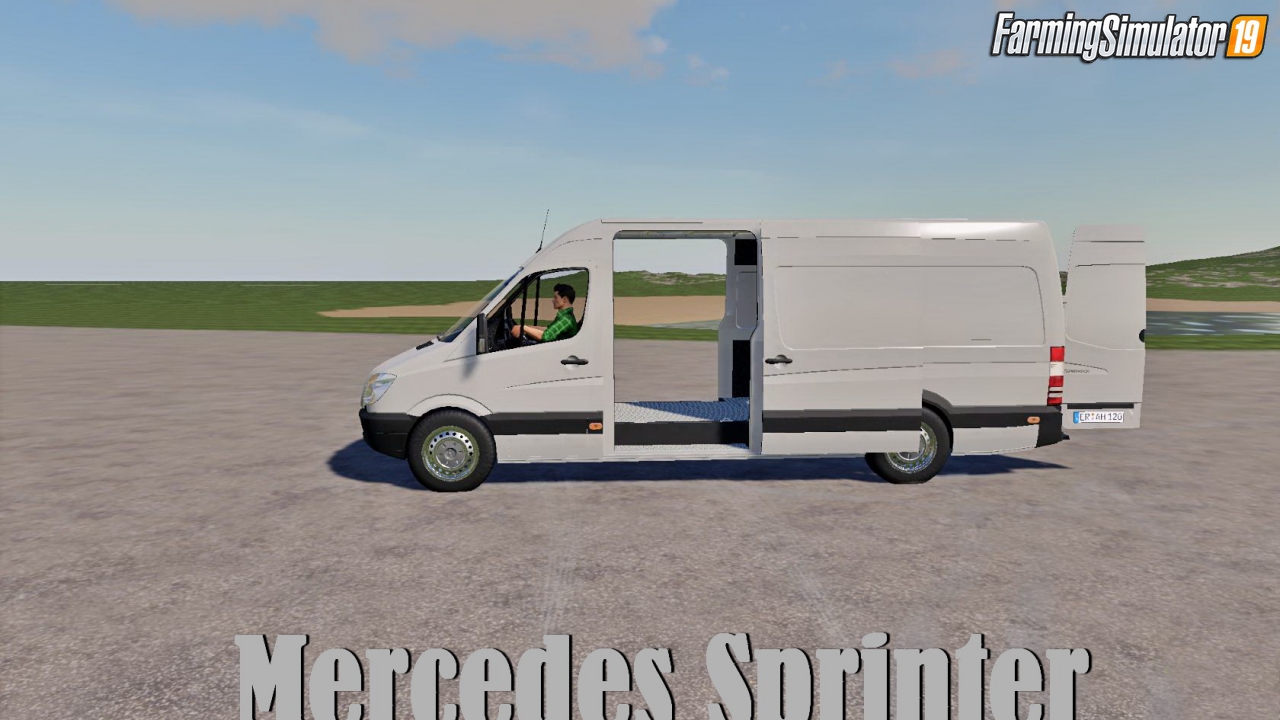 Mercedes-Benz Sprinter v1.0 for FS19