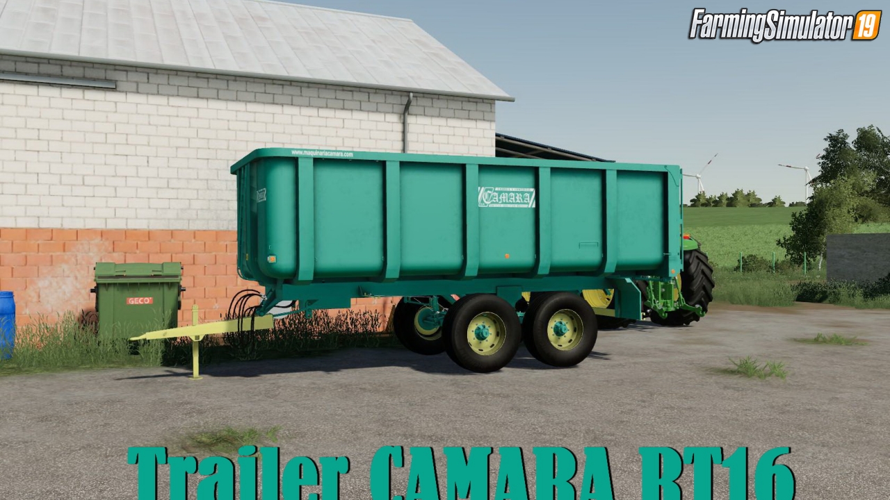 Trailer CAMARA RT16 v1.0 for FS19