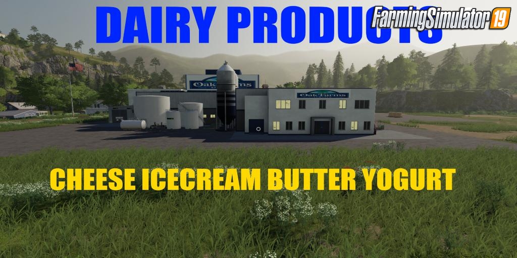 Dairy Products v1.0 for FS19