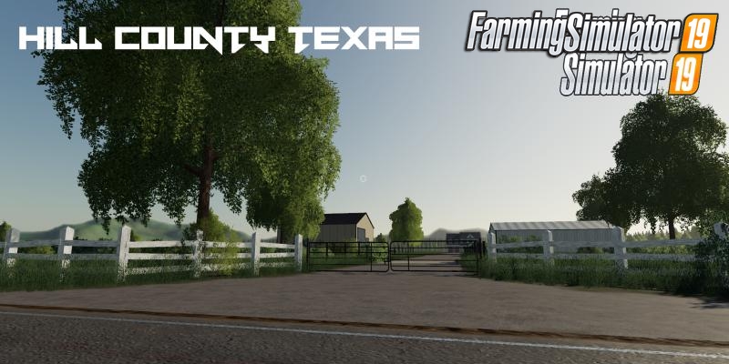 Hill County Texas Mowing Map v1.0 for FS19