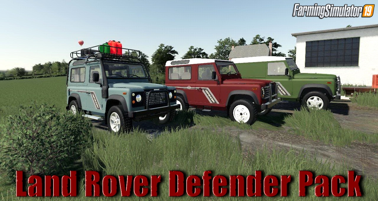 Land Rover Defender Pack v2.0 for FS19