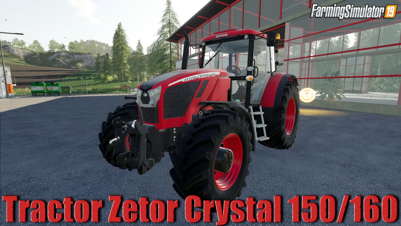 Tractor Zetor Crystal 150/160 v2.0 for FS19