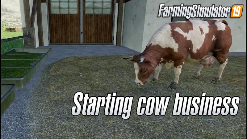 Cows Produce a Lot of Milk v1.3 for FS19