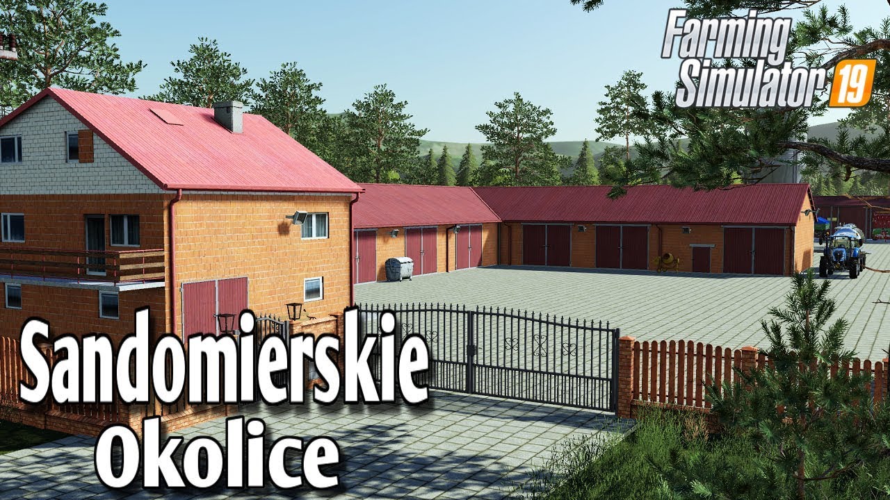 Sandomierskie Okolice Map v1.0 for FS19