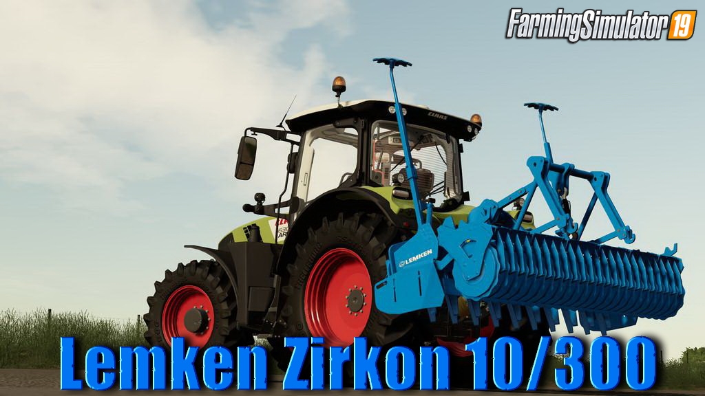 Lemken Zirkon 10/300 v1.2 for FS19