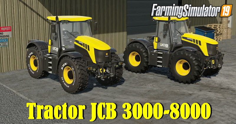 Tractor JCB 3000-8000 v1.2 for FS19