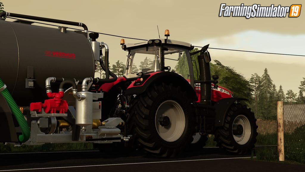 Massey Ferguson 8700S Tractor v1.2.2 for FS19