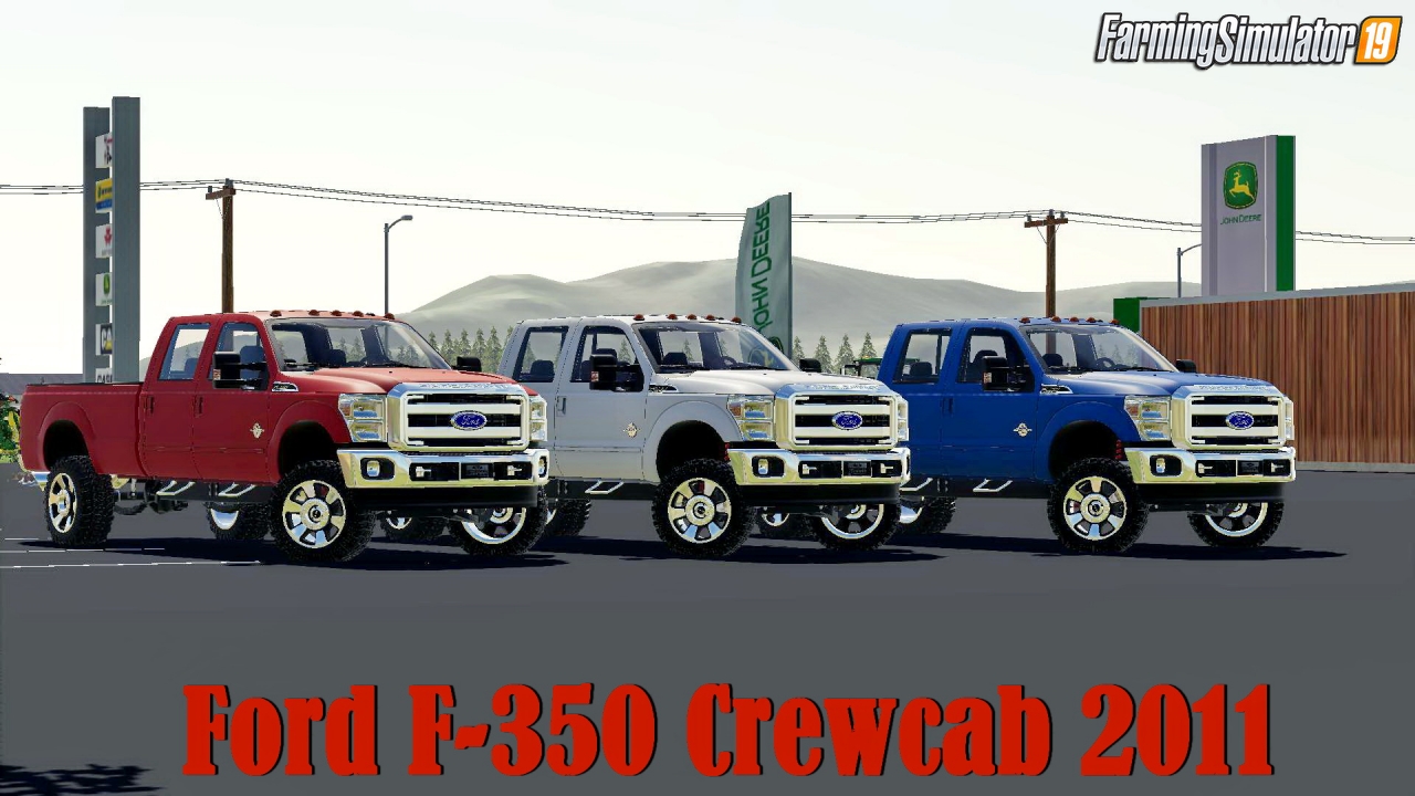 Ford F-350 Crewcab 2011 v2.0 for FS19