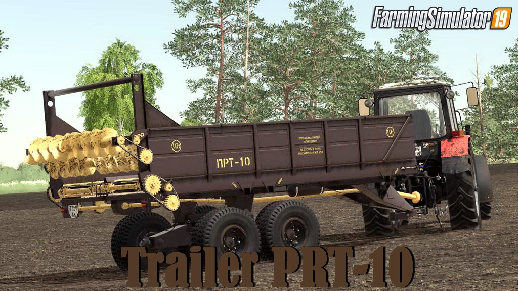 Trailer PRT-10 v1.0 for FS19