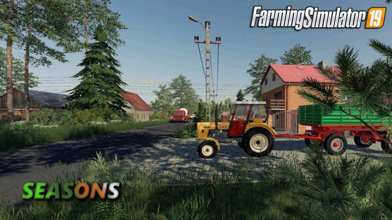 SANDOMIERSKIE OKOLICE Map v1.0 for FS19