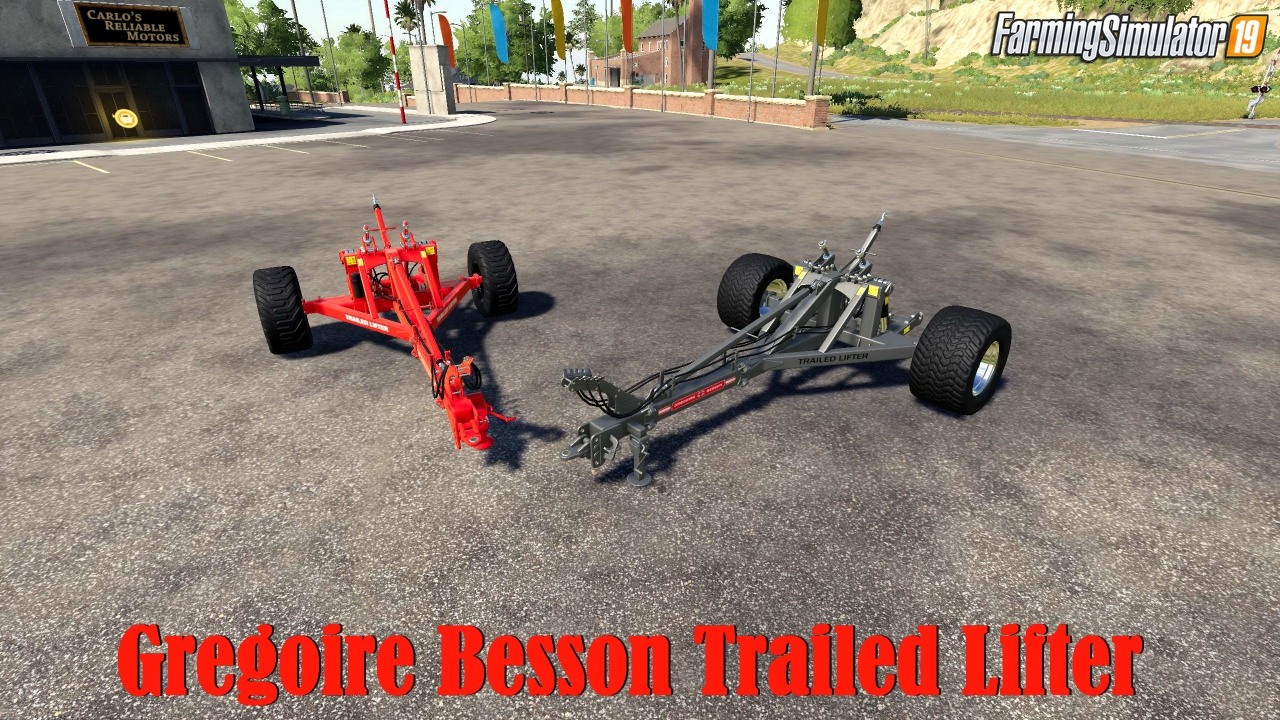 Gregoire Besson Trailed Lifter v1.0 for FS19