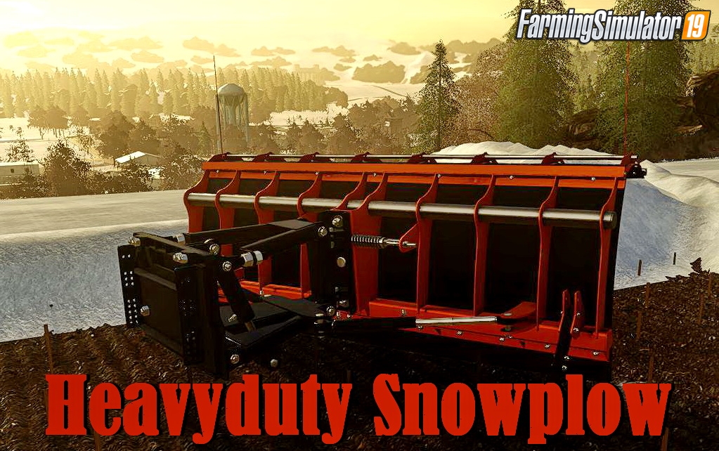 Heavyduty Snowplow v1.0 for FS19