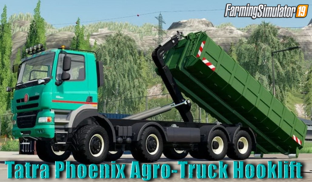 Tatra Phoenix Agro-Truck Hooklift v1.0 for FS19