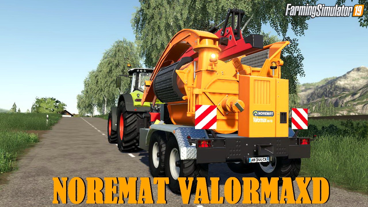 Trailer NOREMAT VALORMAXD v1.0 for FS19