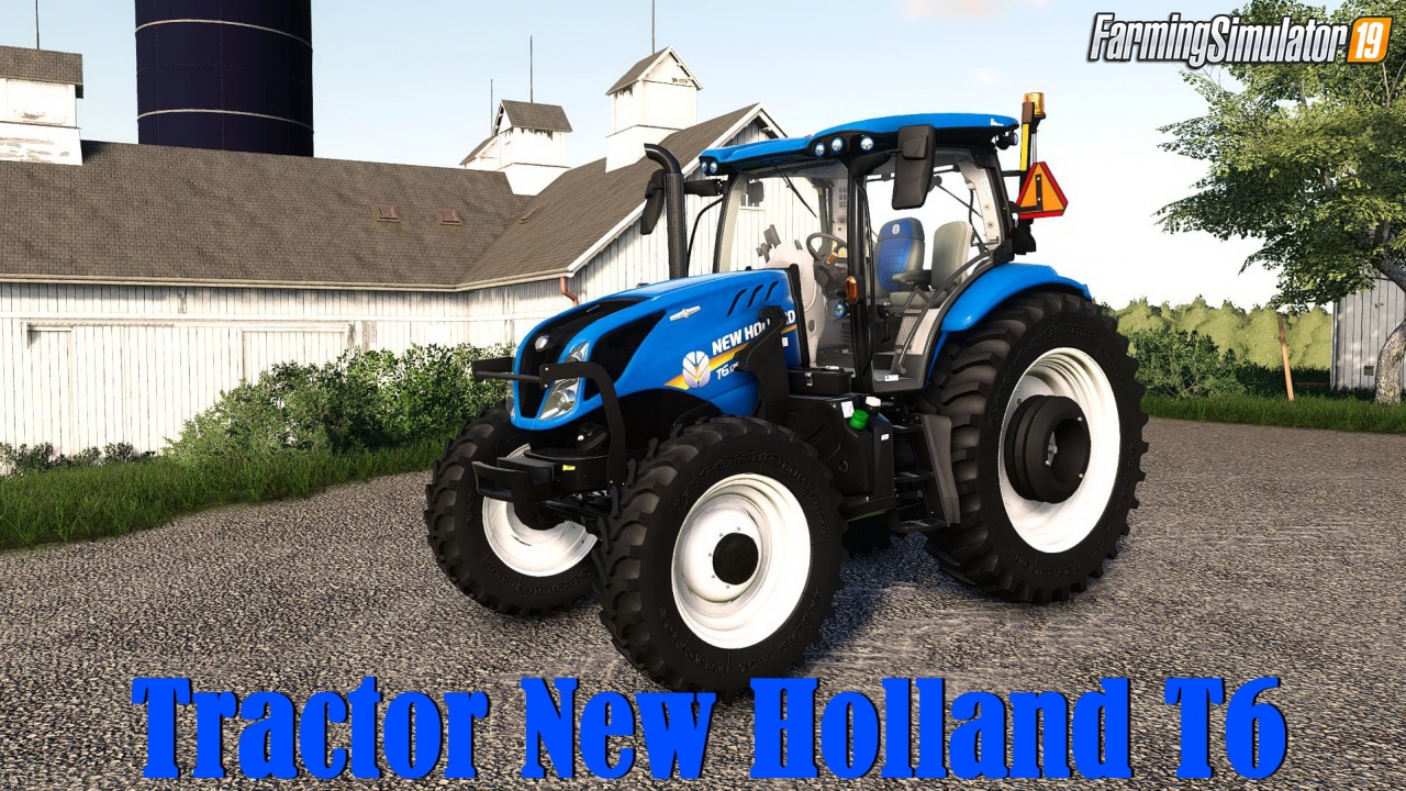 Tractor New Holland T6 v1.0 for FS19