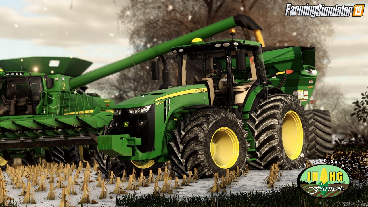 Tractor John Deere 8R 2016-2018 Series US v3.5 for FS19