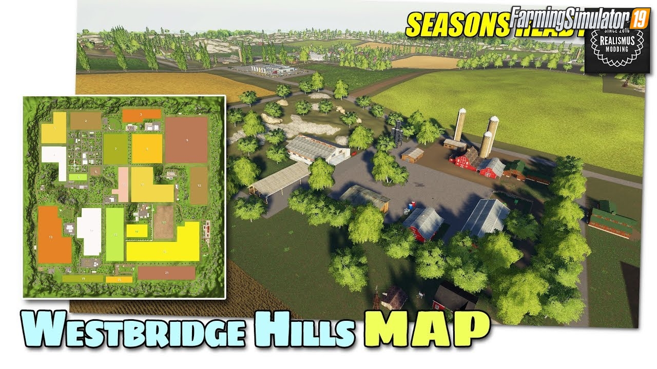 Wetsbrigde Hills Map v1.0 for FS19